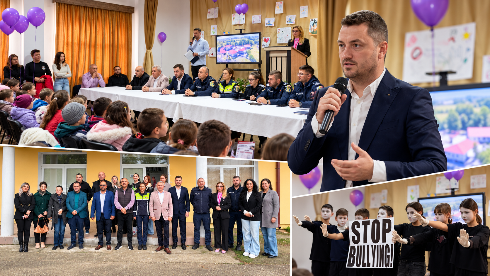 Bullyingul și violența, în atenția vicepreședintelui CJ Vaslui, Costel Zară